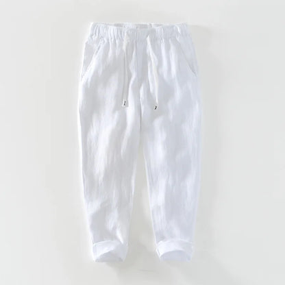 Geneva Linen Trousers - Tailored Menswear