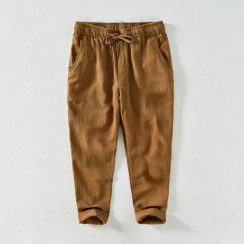 Edinburgh Linen Trousers - Tailored Menswear