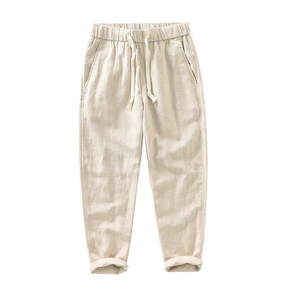 Glasgow Linen Trousers - Tailored Menswear