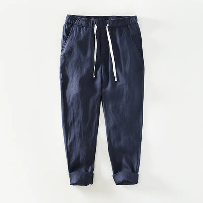 Geneva Linen Trousers - Tailored Menswear