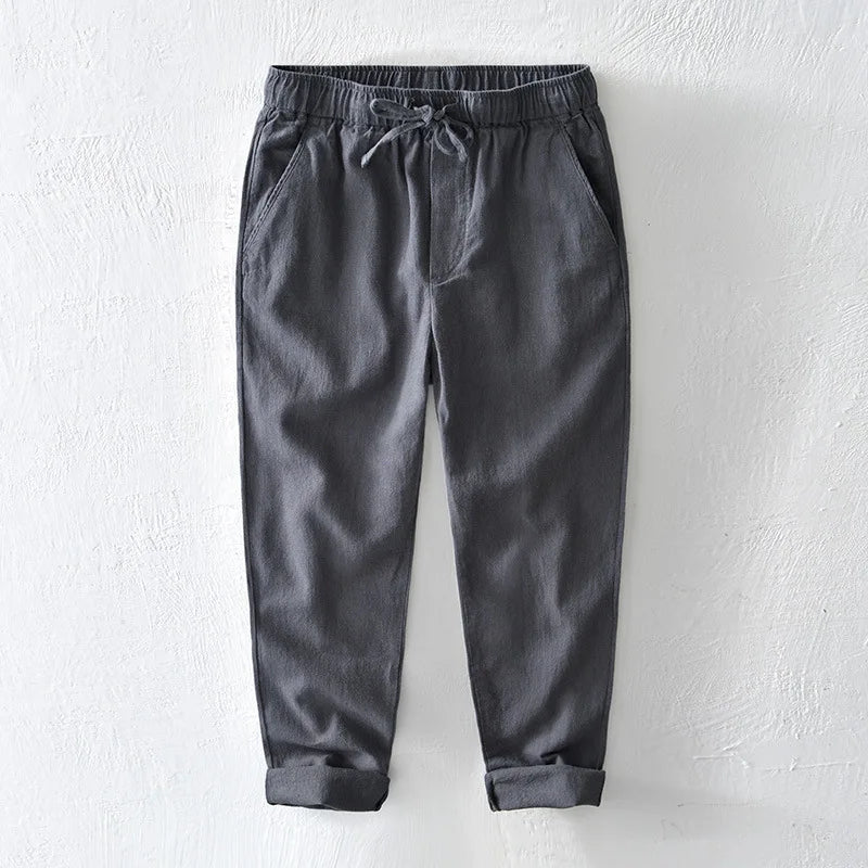 Edinburgh Linen Trousers - Tailored Menswear