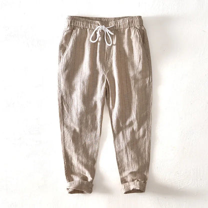 Frankfurt Linen Trousers - Tailored Menswear