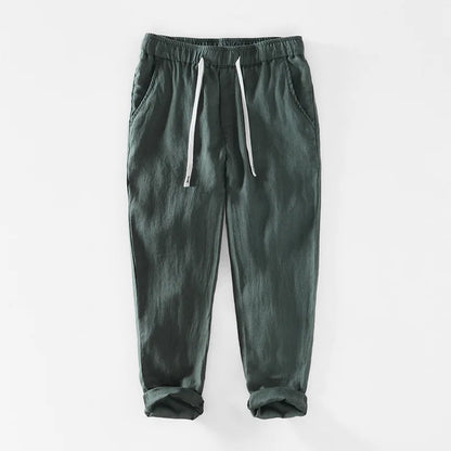 Geneva Linen Trousers - Tailored Menswear