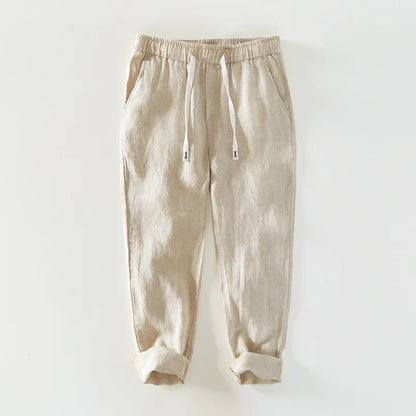Geneva Linen Trousers - Tailored Menswear