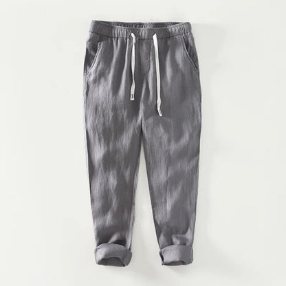 Geneva Linen Trousers - Tailored Menswear
