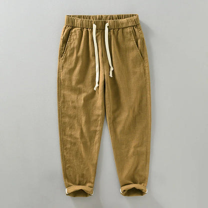 Glasgow Linen Trousers - Tailored Menswear