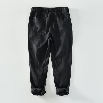 Geneva Linen Trousers - Tailored Menswear