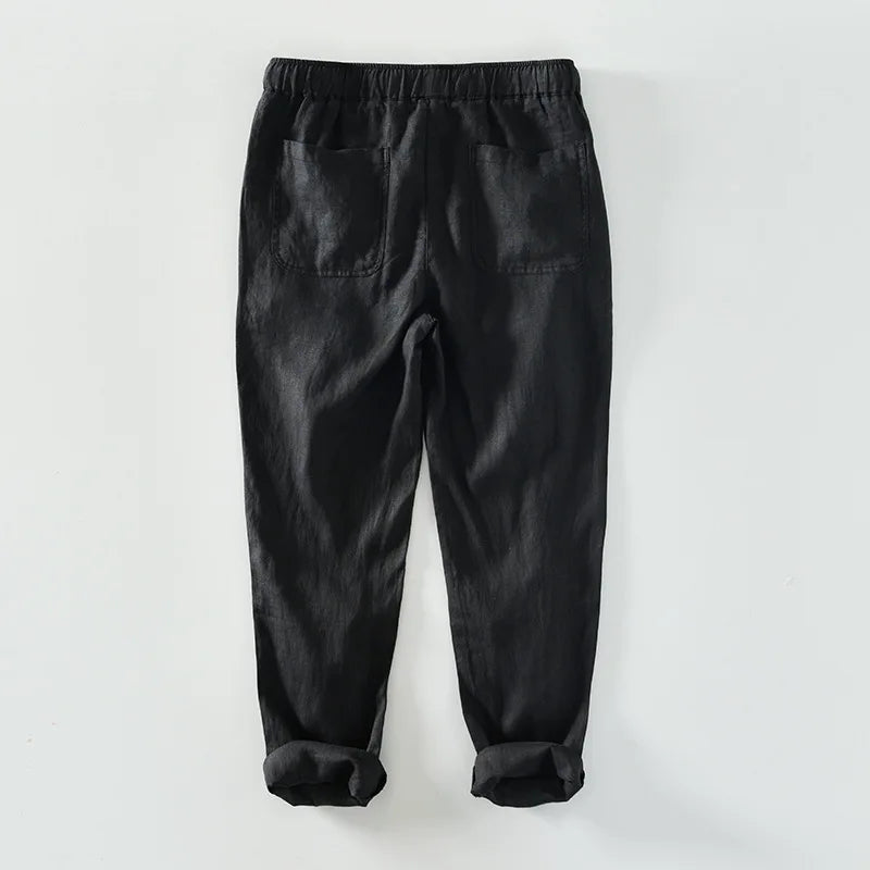 Geneva Linen Trousers - Tailored Menswear