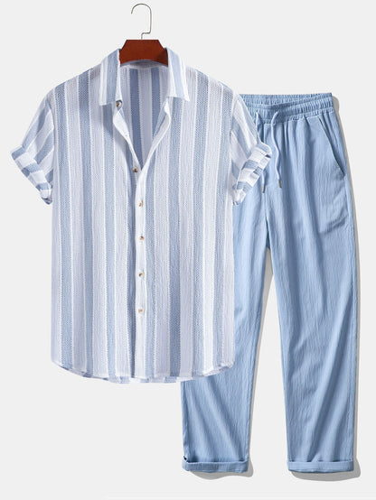 Linen Set - Italy Sanremo Coast