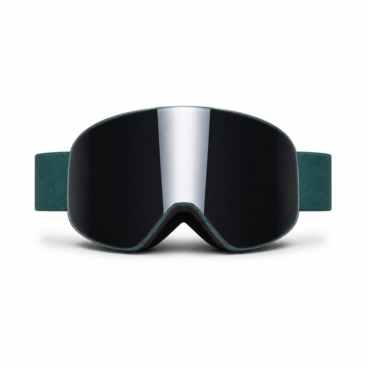 ARTIKA Teal Mirrored UV400 Anti-Fog Ski Goggles