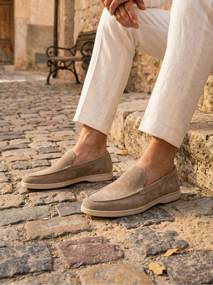 Florence Suede Loafers - Casual Footwear