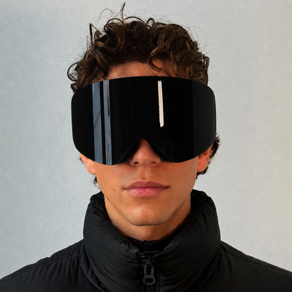 ARTIKA Cyan Mirrored UV400 Anti-Fog Ski Goggles